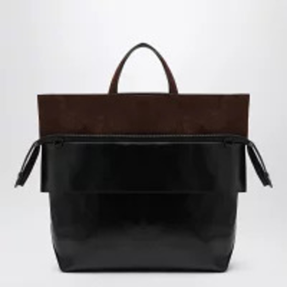 Loewe Large Switch Tote Bag, crafted from mix of black leather brown - Picture 2 of 2